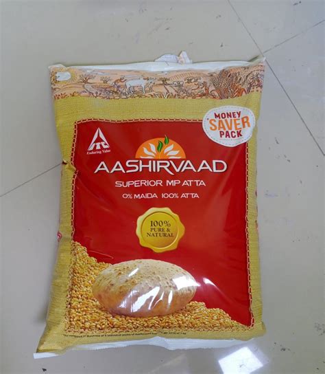 Aashirvaad Atta Ashirvad Aata 5kg Packaging Type Packet At Rs 220 Kg