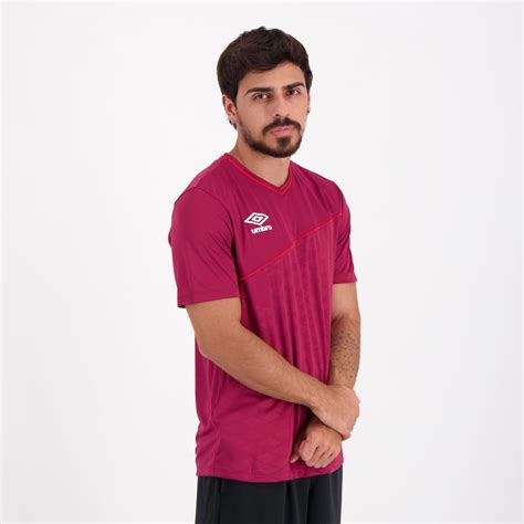 Camisa Umbro TWR Medusae Vinho FutFanatics