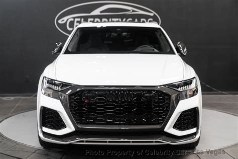 2020 Used Audi RS Q8 Black Optics, Driver, Carbon Optic, Luxury ...