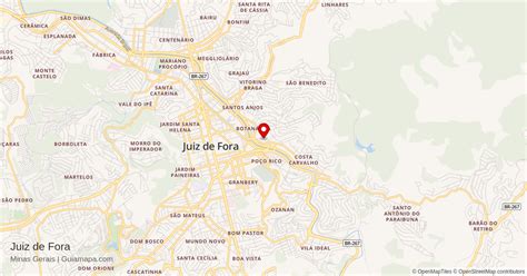 Mapa De Juiz De Fora Minas Gerais Guiamapa