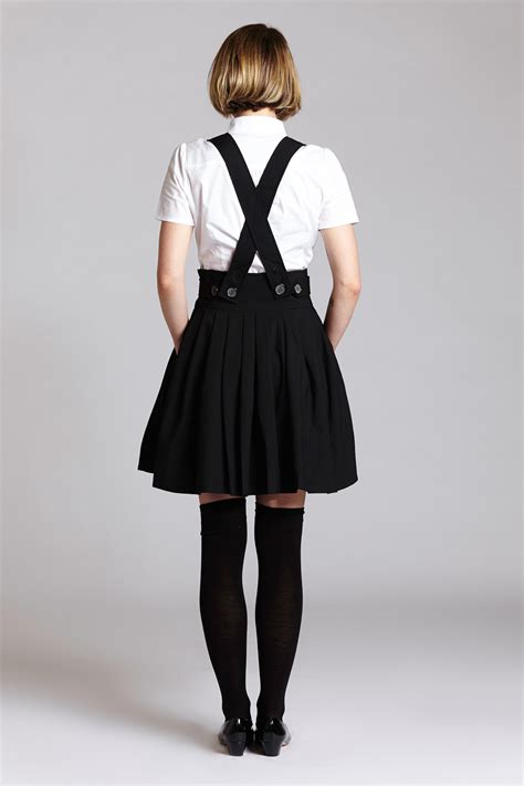 Suspender Skirt With Pockets Lécole Des Femmes