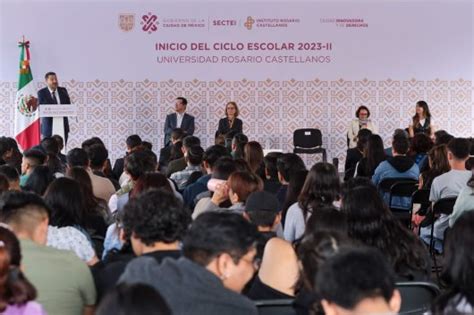 Apertura Del Campus Santo Tom S Universidad Rosario Castellanos Cdmx