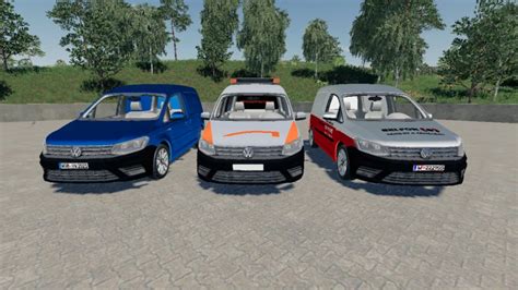 Mod Volkswagen Caddy Highline 2015 V1 0 Farming Simulator 22 Mod