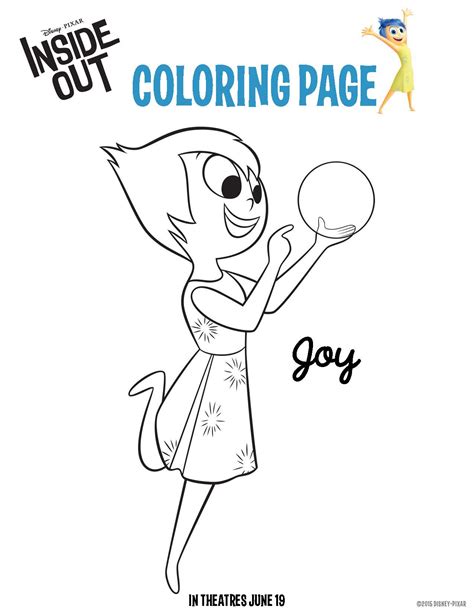 Inside Out 2 Coloring Pages And Printables