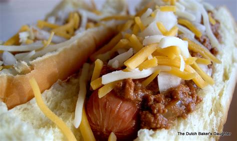 The Dutch Bakers Daughter Cincinnati Chili Dogs