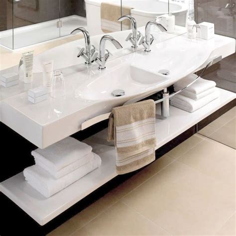 Laufen Palace Double Countertop Basin With Towel Rail The Showroom