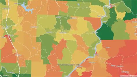 The Safest and Most Dangerous Places in Monroe County, OH: Crime Maps ...