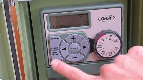 Orbit Sprinkler Controller Manual