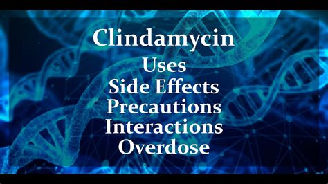 Clindamycin Hcl Uses Side Effects And More YouTube