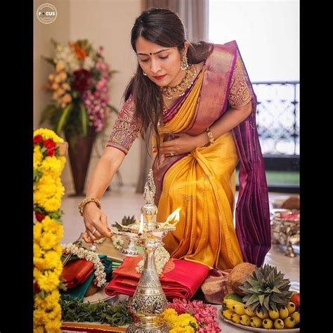 Yash And Radhika Pandits Heartwarming Varamahalakshmi Puja Celebration