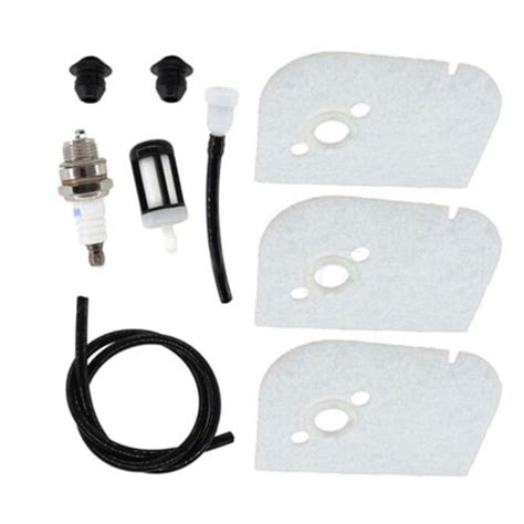 3 Air Filter Service Kit For 009 009L 010 011 012 Chainsaw 120 1120