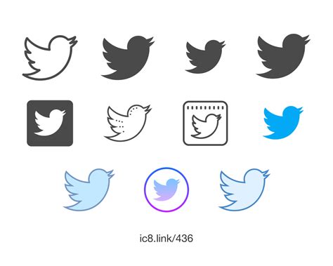 Twitter Icon Outline 321873 Free Icons Library