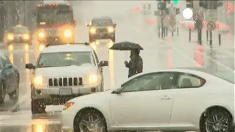 Winter Snow Storm Hits Us East Coast Video Dailymotion