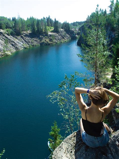 Ruskeala, Republic of Karelia, Russia : r/travel