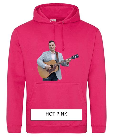 Brandon McPhee Unisex Hoodie with Direct to Film Guitar