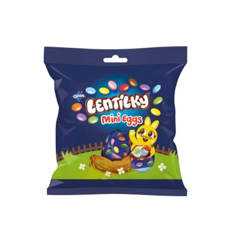 Lentilky plněná vajíčka Mini eggs Orion levně Kupi cz