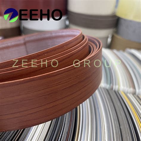 3mm PVC ABS Edging Plastic Laminate Impact Resistant Sapele Colour