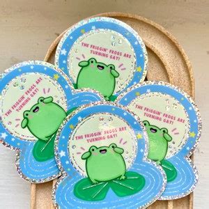 Turning The Friggin Frogs Meme Alex Jones Gay Frogssticker Cute Kawaii