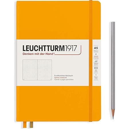 Amazon Leuchtturm Medium A Squared Hardcover Notebook