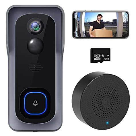 WiFi Video Doorbell Camera XTU Wireless Doorbell Camera With Chime