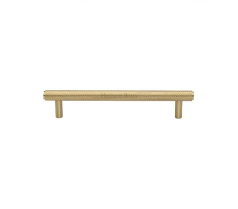 Heritage Brass V Knurled T Bar Pull Handle Mm Satin Brass