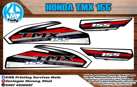 Honda Tmx Techno Design Sticker Decals Lazada Ph