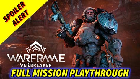 Warframe Veilbreaker Mission Full Playthrough Ps Youtube