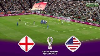 LIVE England vs USA FIFA World Cup Qatar 2022 États Unis vs