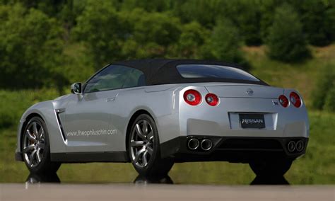 Photoshopped Nissan Gt R Convertible