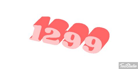 number animated gif logo designs