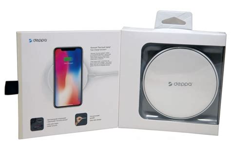 Deppa Qi Fast Charger — беспроводная зарядка | ichip.ru