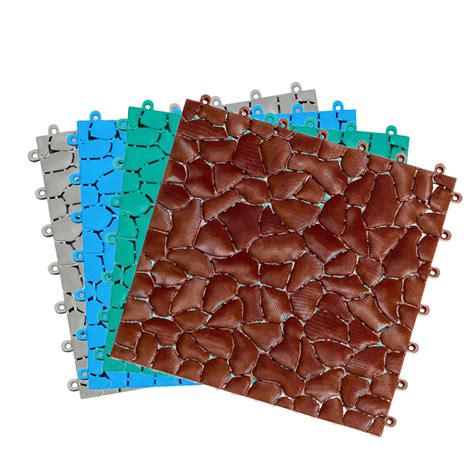 Interlocking Anti Slip Soft PVC Floor Tile For Bath Anti Slip Mat And