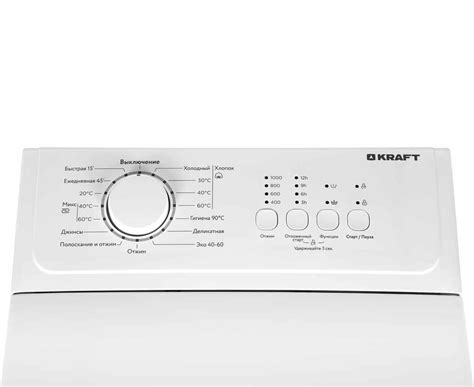 Вертикальная стиральная машина Kraft KF-UME6201W 6 кг