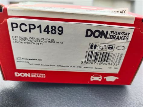 DON - тормозные диски/колодки - Тормозные диски/колодки - Форум oil ...