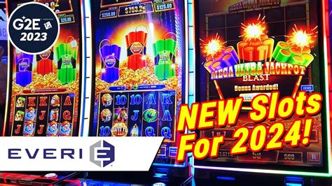 NEW Everi Slot Machines For 2024 At The Global Gaming Expo G2E 2023