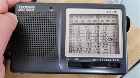Tecsun R9012 13650 kHz Shortwave radio Romania English 2030 UT - YouTube