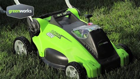 Greenworks G MAX 40Li 40V Lithium Ion 3 In 1 Cordless Lawn Mower 25157