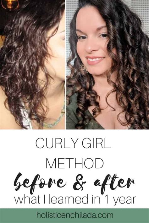 Curly Girl Method Before And After 1 Year Curly Girl Method Curly