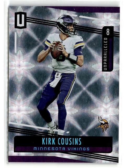 2019 Panini Unparalleled Galactic 188 Kirk Cousins For Sale Online