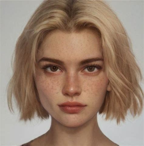 примерная визуализация Лили Blonde Hair Characters Blonde Brown Eyes