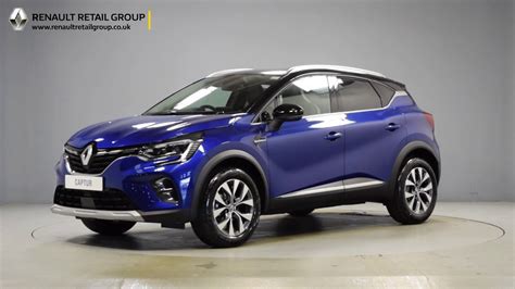 Renault Captur S Edition Iron Blue Black Roof Youtube