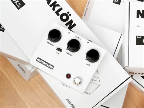 Build your own Klon for under £100 with JHS's new NOTAKLÖN solderless