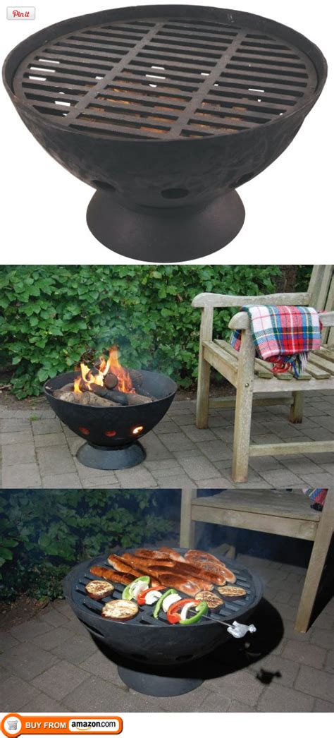 Esschert Design Bv Low Profile Firepit With Grate Whether You Use It