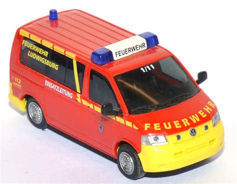 Zu Eu Shop F R Gebrauchte Modellautos Vw T Bus Elw Feuerwehr