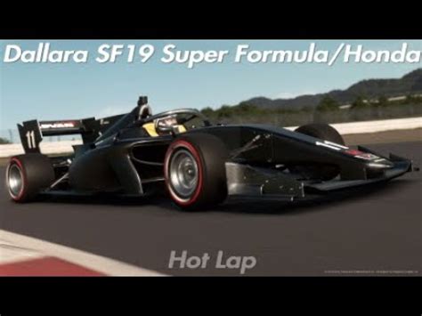 Gran Turismo Sport Dallara SF19 Super Formula Honda Hot Lap YouTube