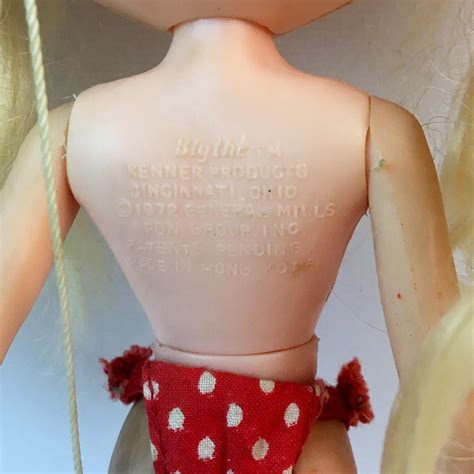 Lot Vintage Kenner Blonde Blythe Doll Changing Eye Color WORKS