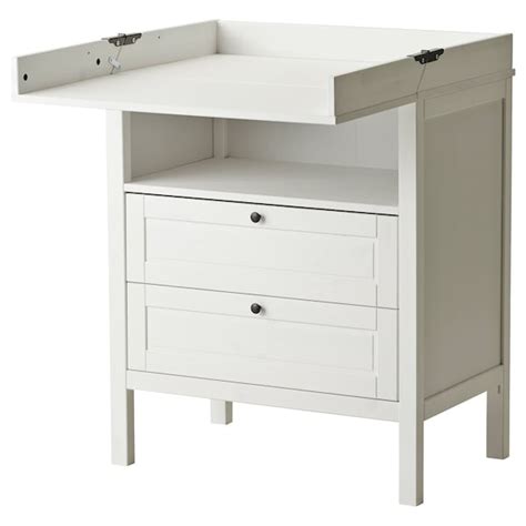 SUNDVIK changing table/chest of drawers, white - IKEA