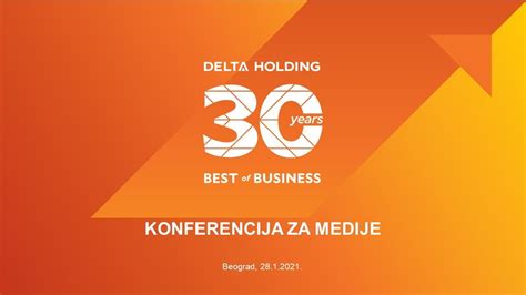 Delta Holding Online Konferencija Za Medije Poslovni Rezultati 2020