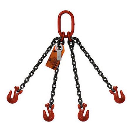 Hsi Four Leg Bridle Chain Slng In Dia Ft L Oblong Link To Grab