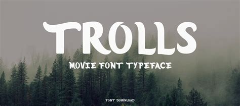 Trolls Movie Font Download | Free Font.Download